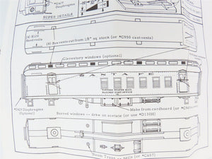 HO Scale Walthers Kit #933-6651 Undecorated ATSF 60' RPO Passenger Car