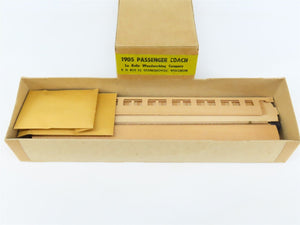 HO Scale LaBelle Craftsman Kit Undecorated 1905 Coach Passenger Car