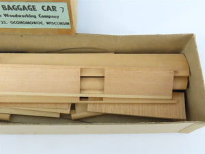 HO Scale LaBelle Craftsman Kit Undecorated 1905 Baggage Passenger Car