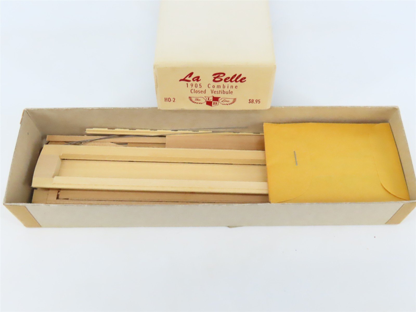 HO Scale LaBelle Craftsman Kit #HO-2 Undecorated 1905 Combine Passenger Car