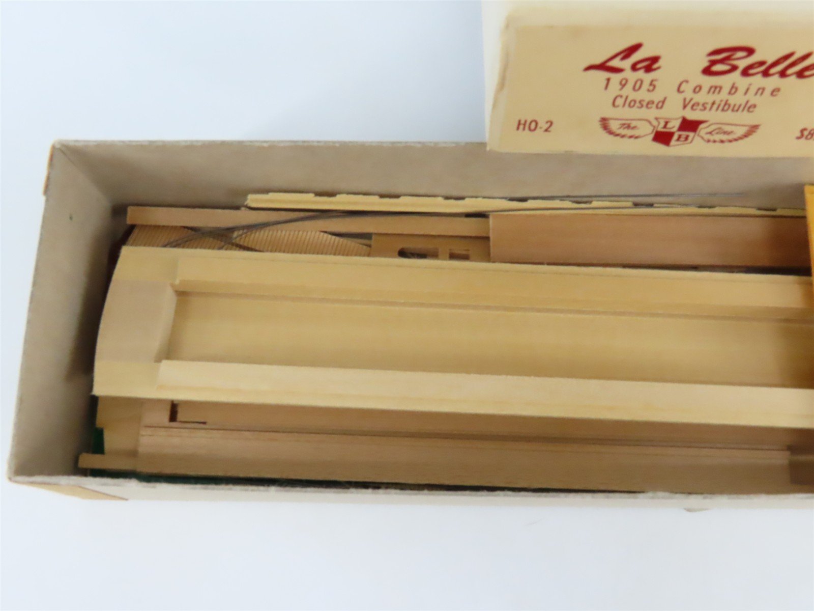 HO Scale LaBelle Craftsman Kit #HO-2 Undecorated 1905 Combine Passenger Car