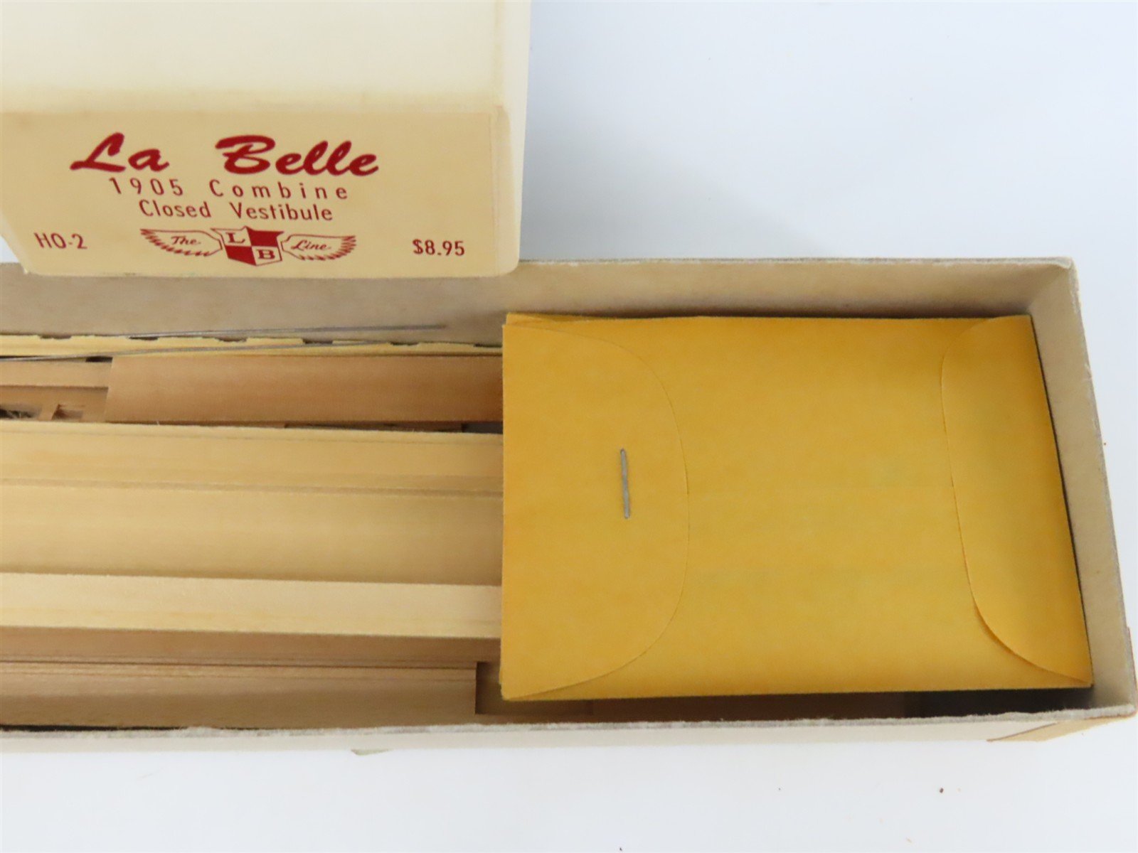 HO Scale LaBelle Craftsman Kit #HO-2 Undecorated 1905 Combine Passenger Car
