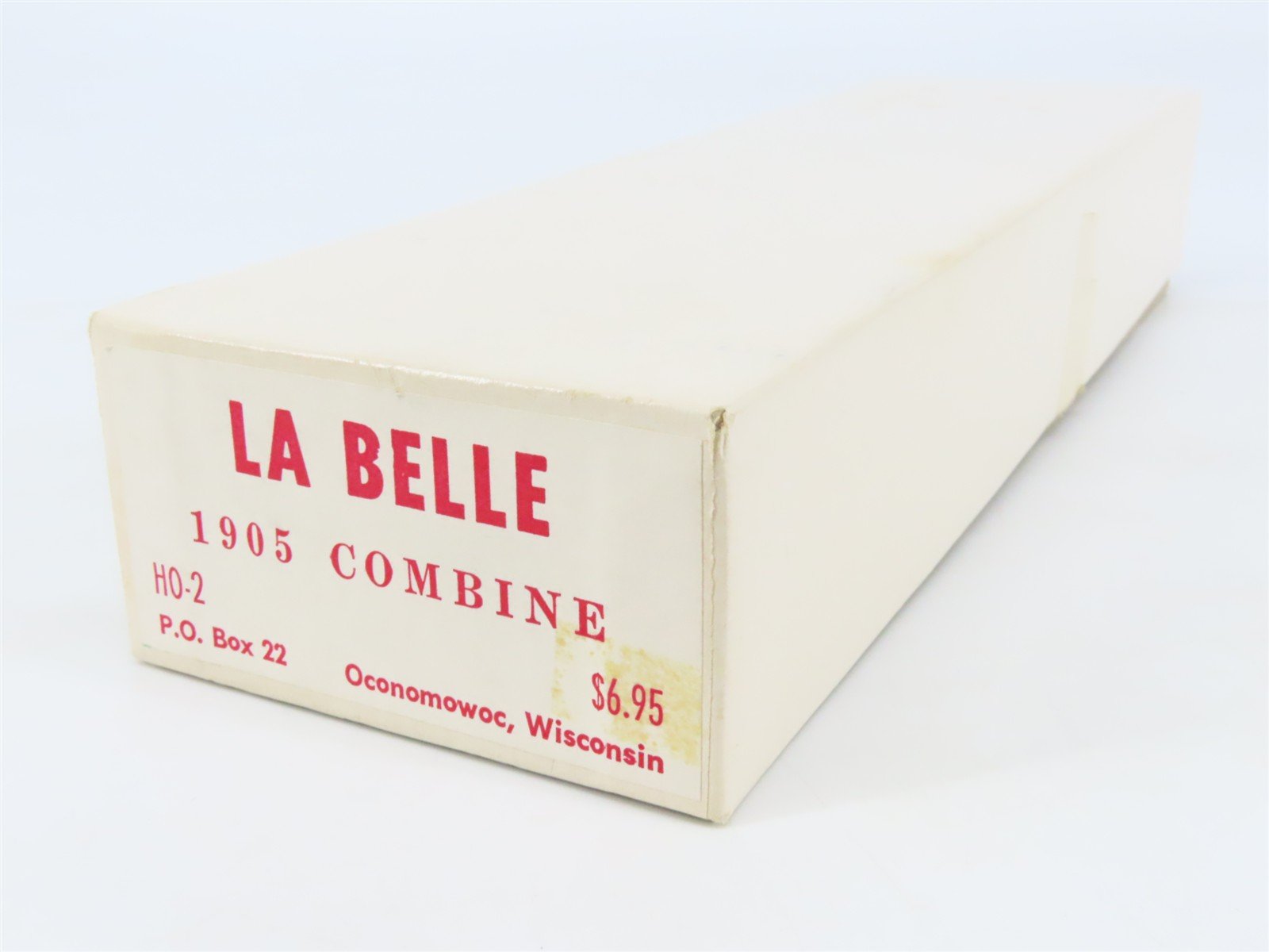 HO Scale LaBelle Craftsman Kit #HO-2 Undecorated 1905 Combine Passenger Car