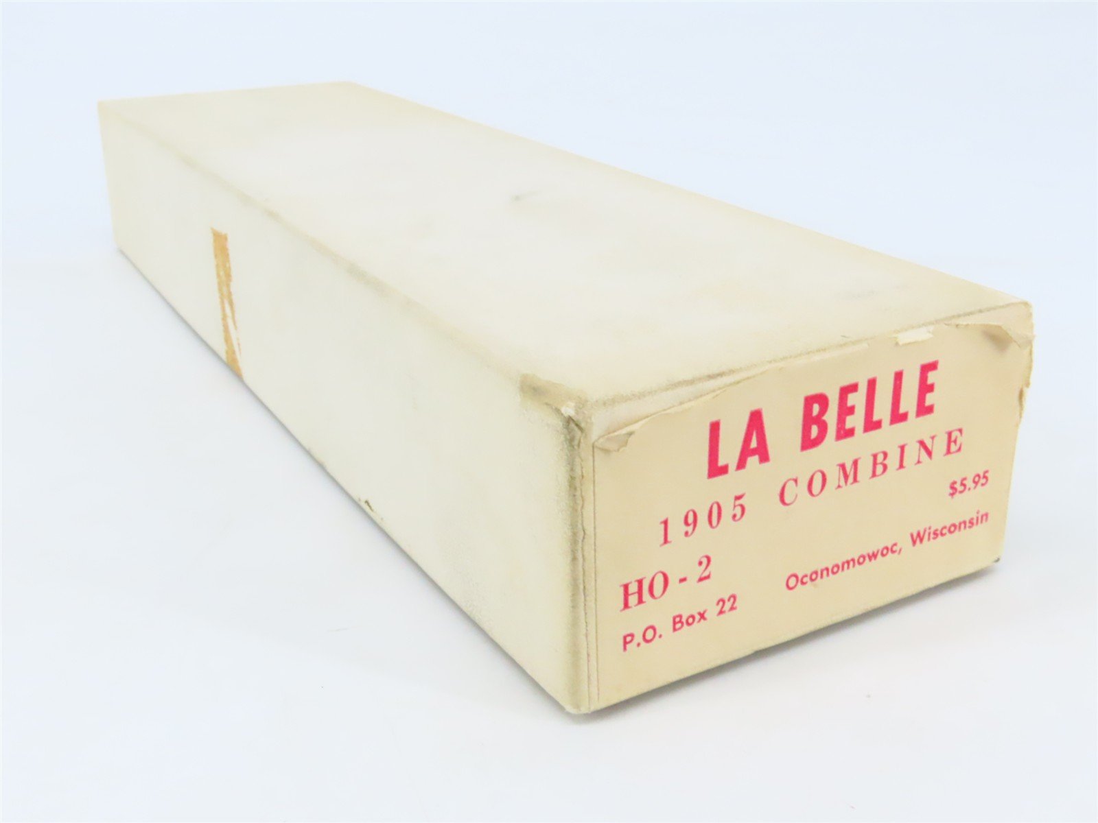 HO Scale LaBelle Craftsman Kit #HO-2 Undecorated 1905 Combine Passenger Car
