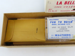 HO LaBelle Craftsman Kit #HO-1 Undecorated Coach Passenger + Trucks & Interior