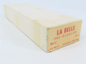 HO Scale LaBelle Craftsman Kit #HO-3 Undecorated 1905 Baggage Passenger Car