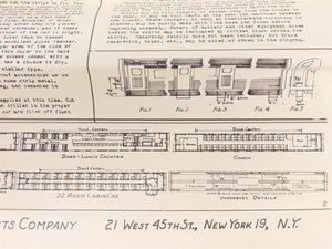 HO Scale Rail Chief Kit Undecorated Smooth-Side 20-Room Duplex Sleeper Passenger