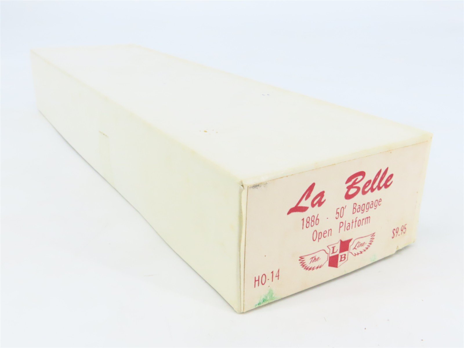 HO LaBelle Craftsman Kit #HO-14 Undecorated 50' Open Platform Baggage Passenger
