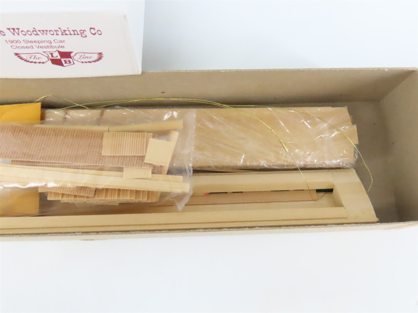 HO Scale LaBelle Craftsman Kit #HO-9 Undecorated 1900 Sleeper Passenger Car