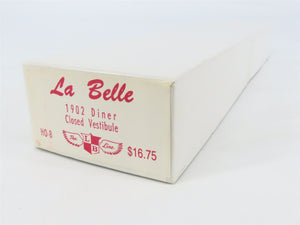 HO LaBelle Craftsman Kit #HO-8 Undecorated 1902 Closed Vestibule Diner Passenger