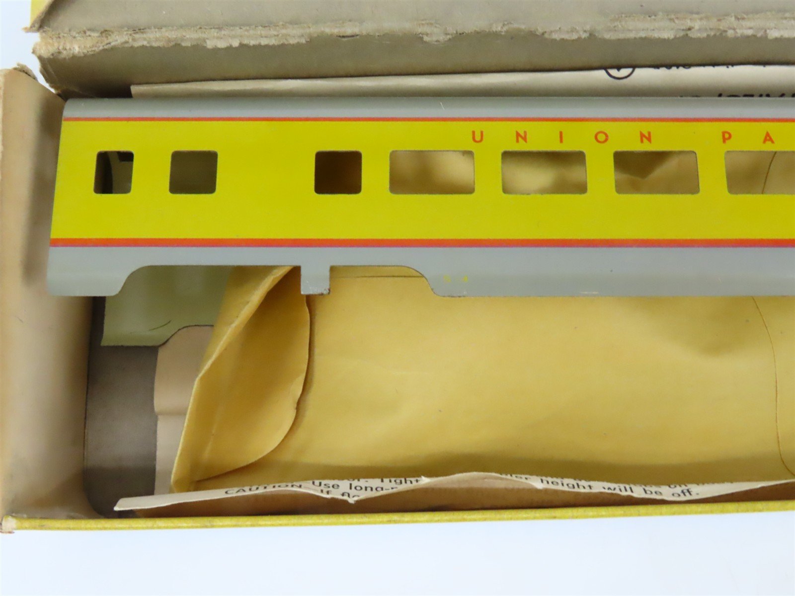 HO Scale Varney Kit #S-4 UP Union Pacific Shorty Coach Passenger Car