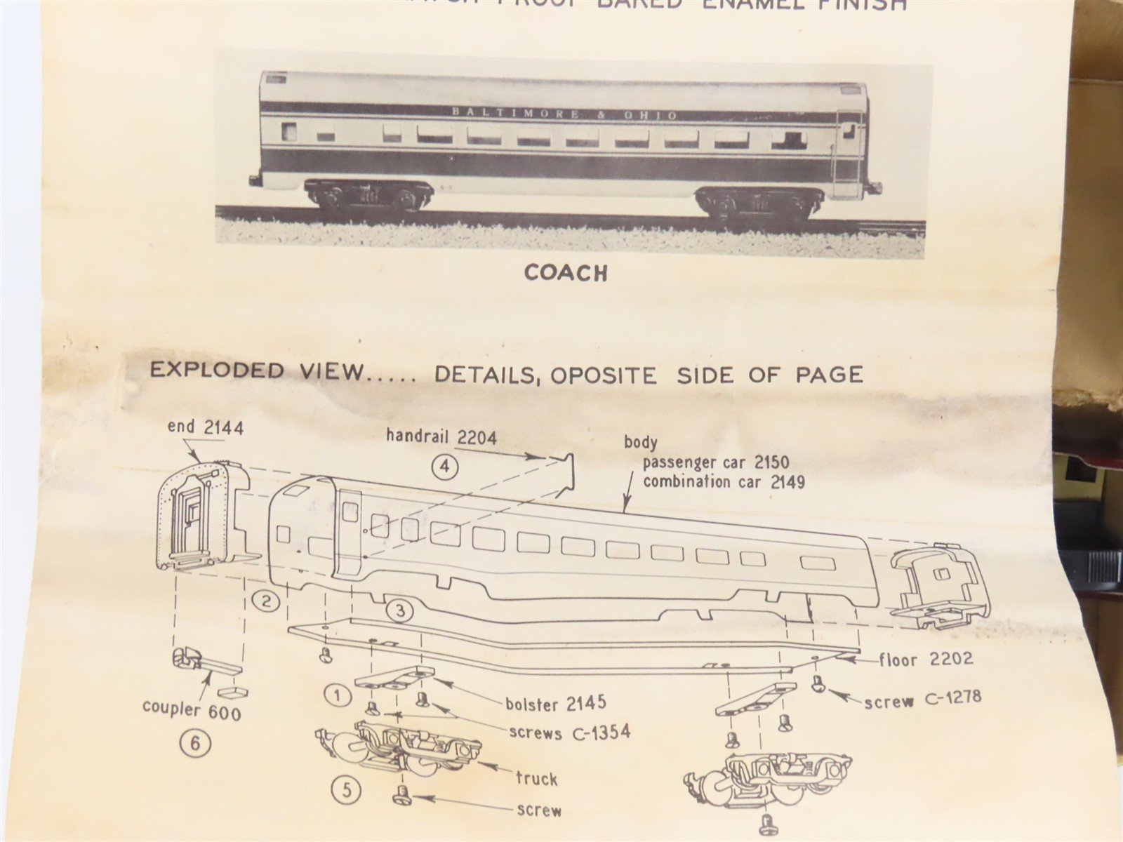 HO Scale Varney Kit #S-7 PRR Pennsylvania Shorty Combine Passenger Car