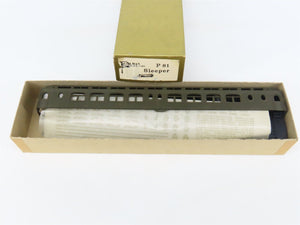 HO Scale Roundhouse Pullman Palace Kit P81 Undecorated Sleeper Passenger Car