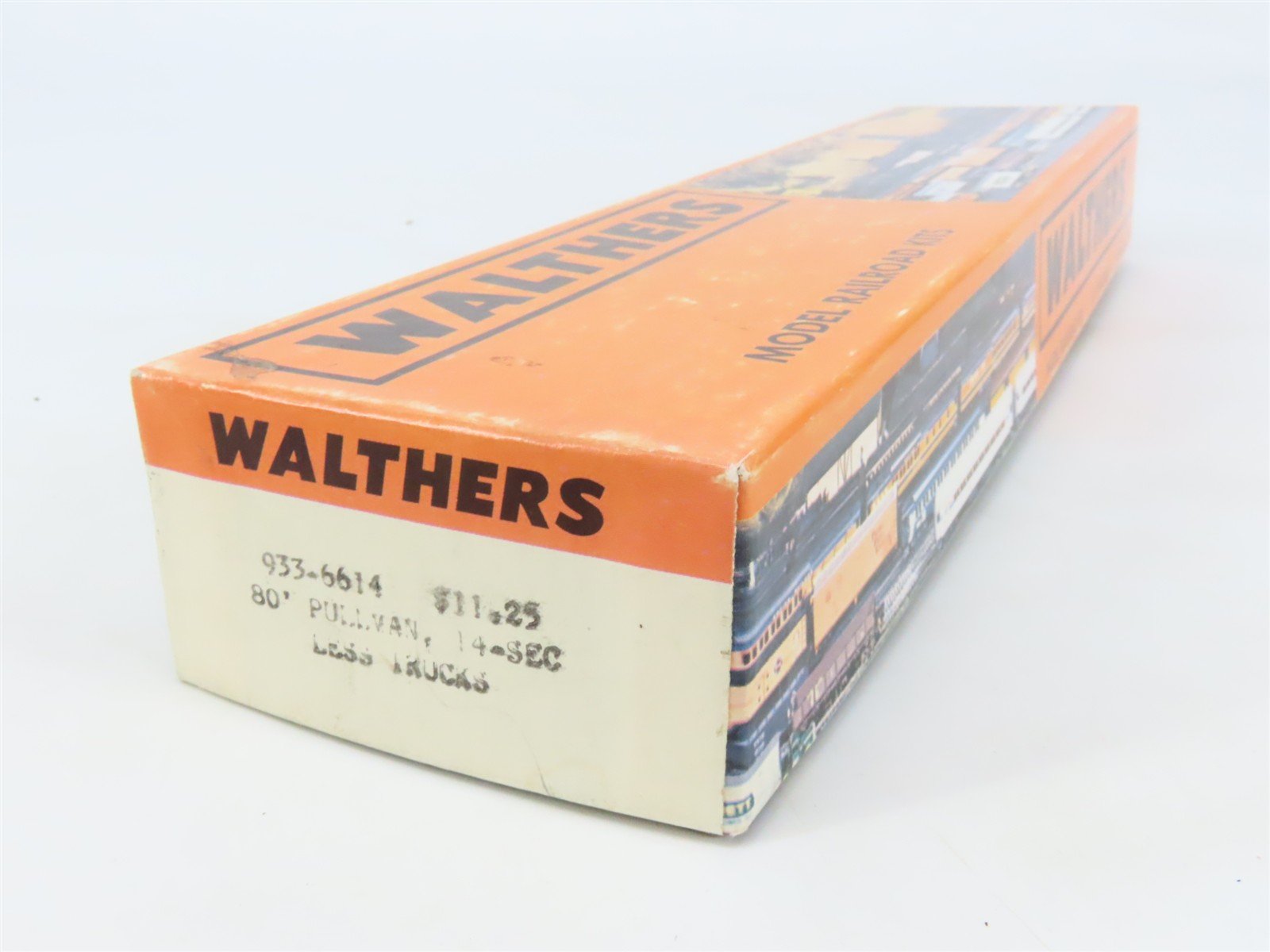 HO Scale Walthers 933-6614 Undecorated 80' Pullman 14-Section Passenger Car