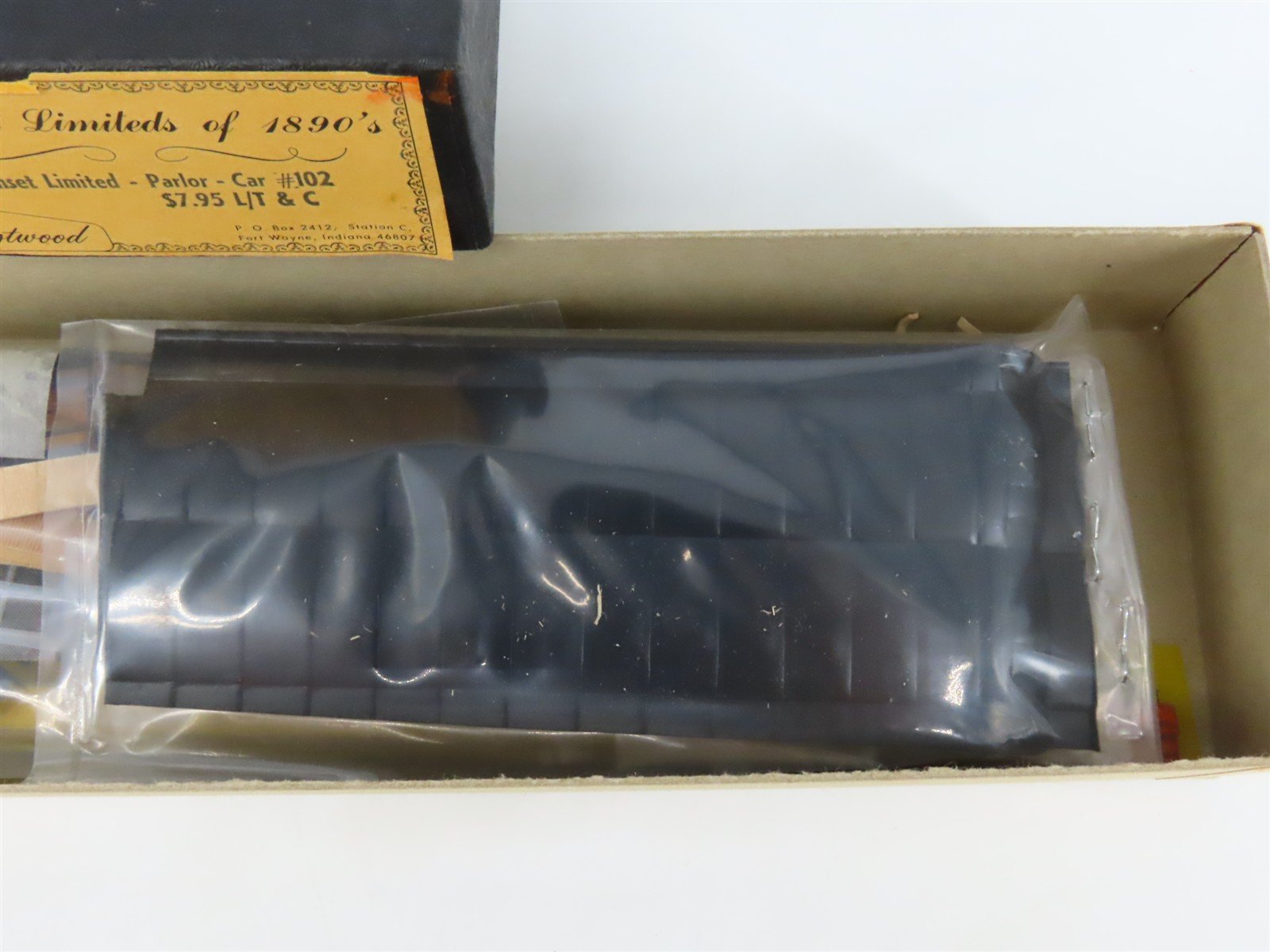HO Scale Westwood Craftsman Kit #102 Undecorated Sunset Limited Diner Passenger