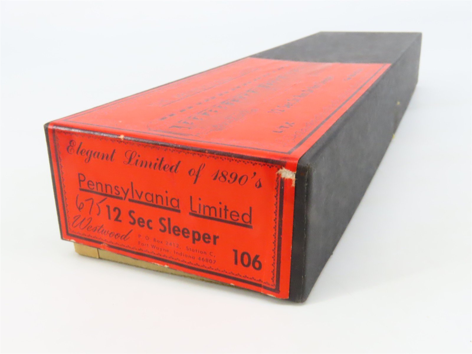 HO Westwood Craftsman Kit 106 Undecorated Pennsylvania Limited Sleeper Passenger