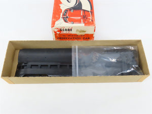 HO Scale Globe Models Kit #AK-6:129 Undecorated Observation Passenger Car