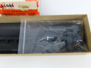 HO Scale Globe Models Kit #AK-6:129 Undecorated Observation Passenger Car