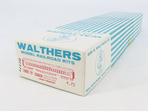 HO Scale Walthers Kit #7880 Undecorated 75' Single Window Coach Passenger Car