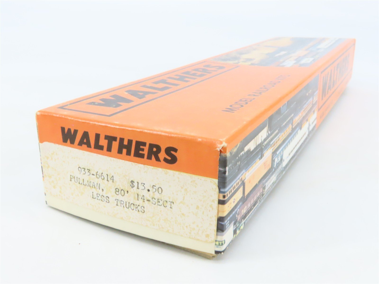 HO Scale Walthers Kit #933-6614 Undecorated 80' Pullman 14-Section Passenger Car