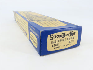 HO Scale StromBecKer Kit #R213 B&O Baltimore & Ohio Coach Passenger Car 