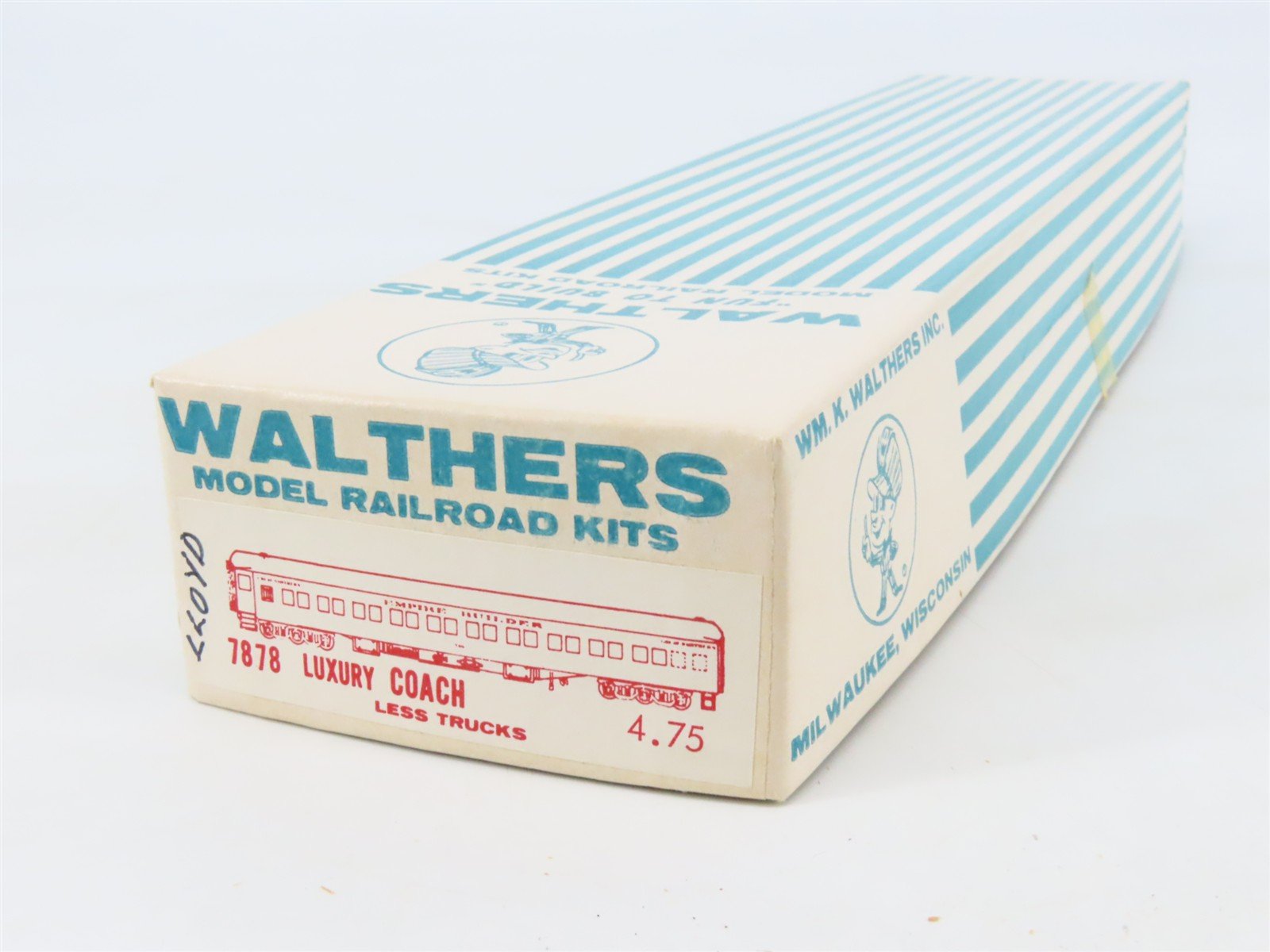 HO Walthers Kit #7878 Undecorated GN 