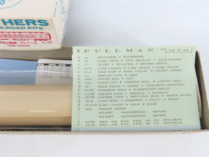 HO Scale Walthers Kit #7816 Undecorated 80' Pullman 10-1-2 Sleeper Passenger Car