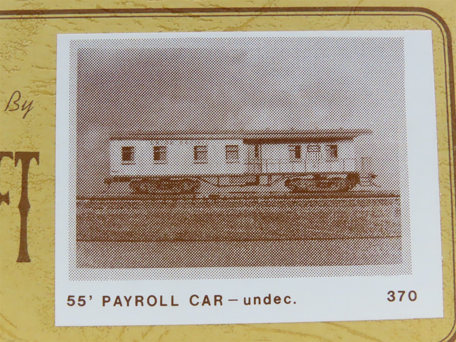 HO Scale Gloor-Craft Craftsman Kit #370 Undecorated 55' Payroll Passenger Car