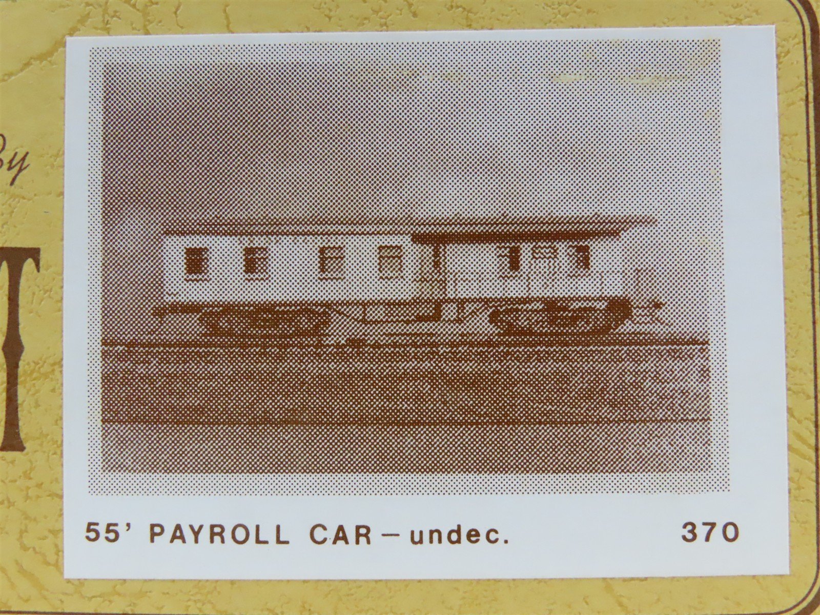 HO Scale Gloor-Craft Craftsman Kit #370 Undecorated 55' Payroll Passenger Car
