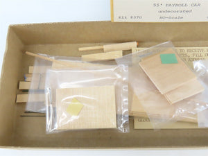 HO Scale Gloor-Craft Craftsman Kit #370 Undecorated 55' Payroll Passenger Car