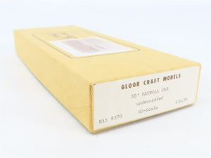 HO Scale Gloor-Craft Craftsman Kit #370 Undecorated 55' Payroll Passenger Car