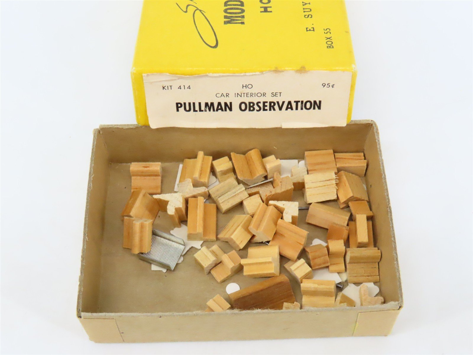 HO Scale Suydam #414 Pullman Observation Passenger Interior Detailing Kit