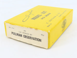 HO Scale Suydam #414 Pullman Observation Passenger Interior Detailing Kit