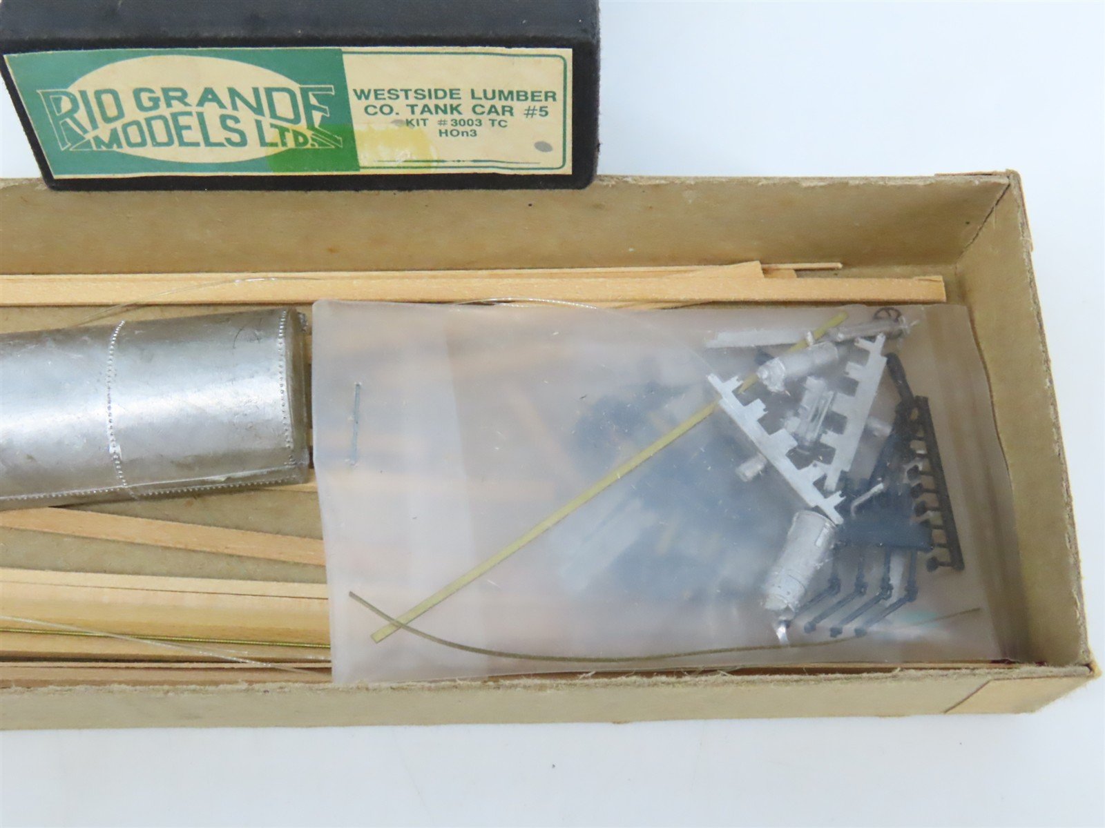 HOn3 Rio Grande Craftsman Kit #3003-TC Undecorated Westside Lumber Tank Car #5