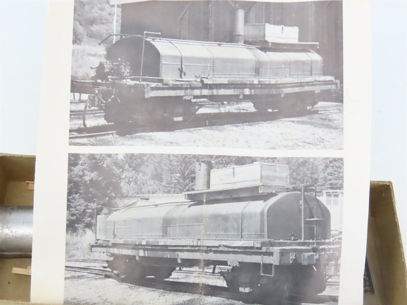 HOn3 Rio Grande Craftsman Kit #3003-TC Undecorated Westside Lumber Tank Car #5
