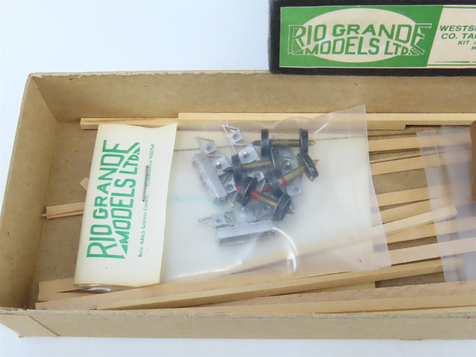HOn3 Rio Grande Craftsman Kit #3003-TC Undecorated Westside Lumber Tank Car #5