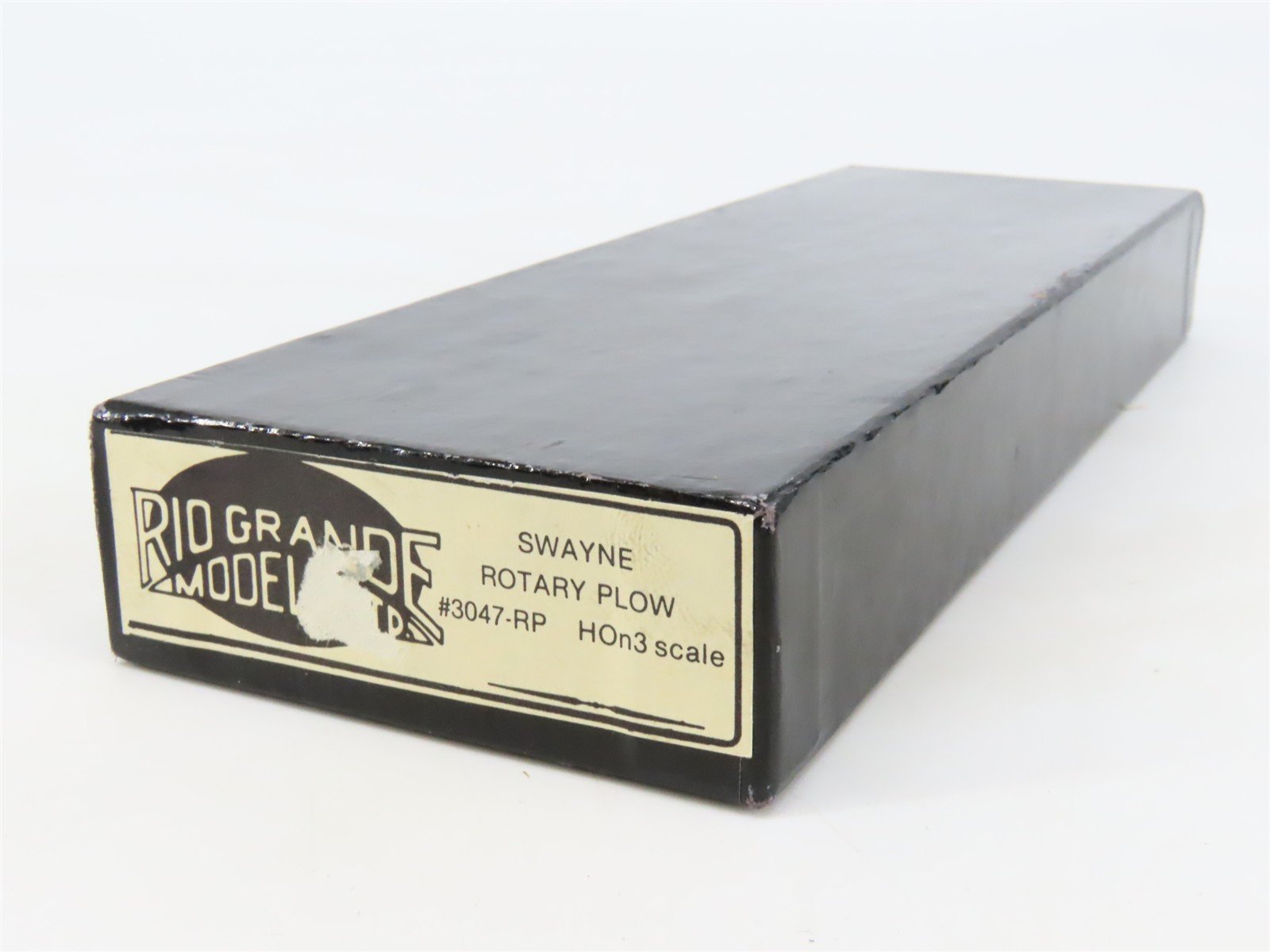 HOn3 Scale Rio Grande Craftsman Kit #3047-RP Undecorated Swayne Rotary Snow Plow