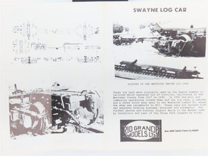 HOn3 Scale Rio Grande Craftsman Kit #3000-LC Undecorated Swayne Log Car
