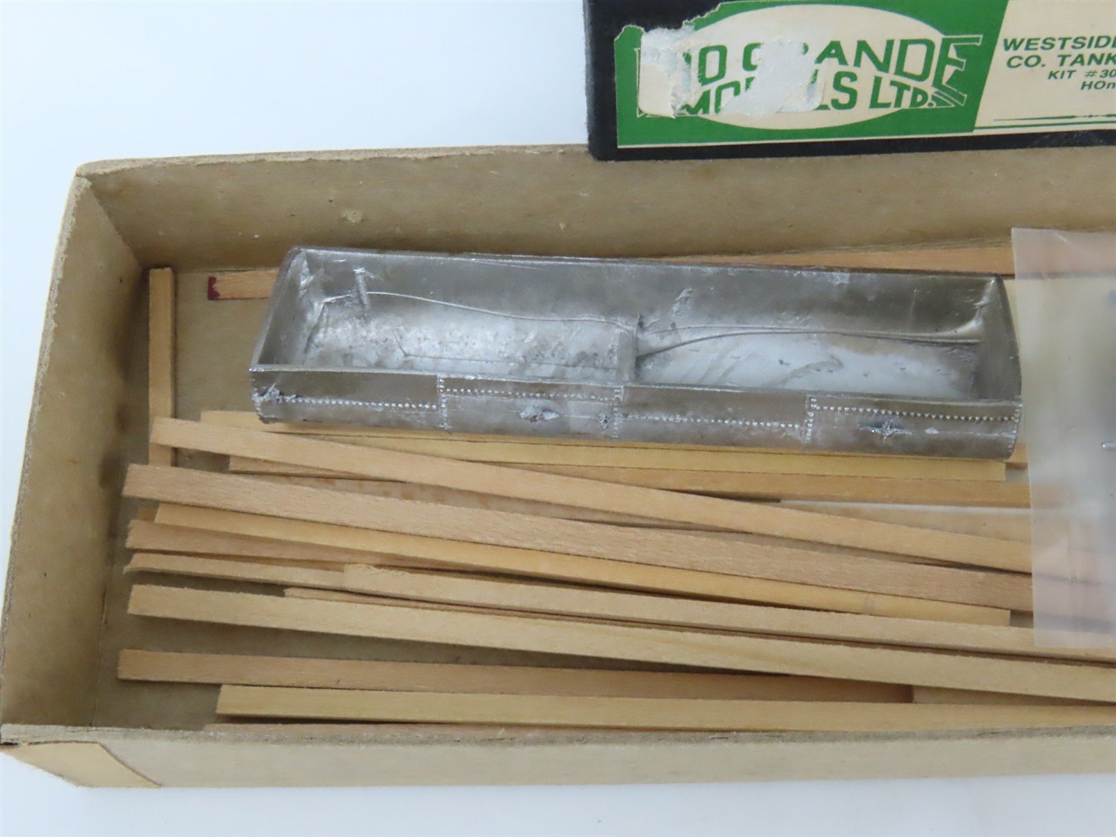 HOn3 Rio Grande Craftsman Kit #3003-TC Undecorated Westside Lumber Tank Car #5