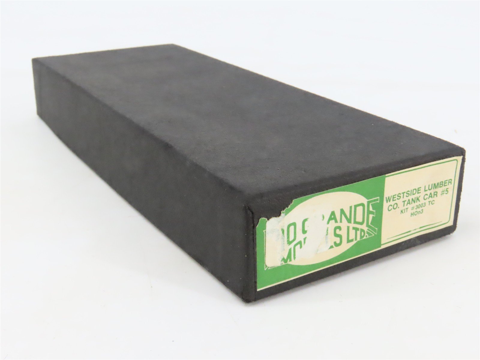 HOn3 Rio Grande Craftsman Kit #3003-TC Undecorated Westside Lumber Tank Car #5