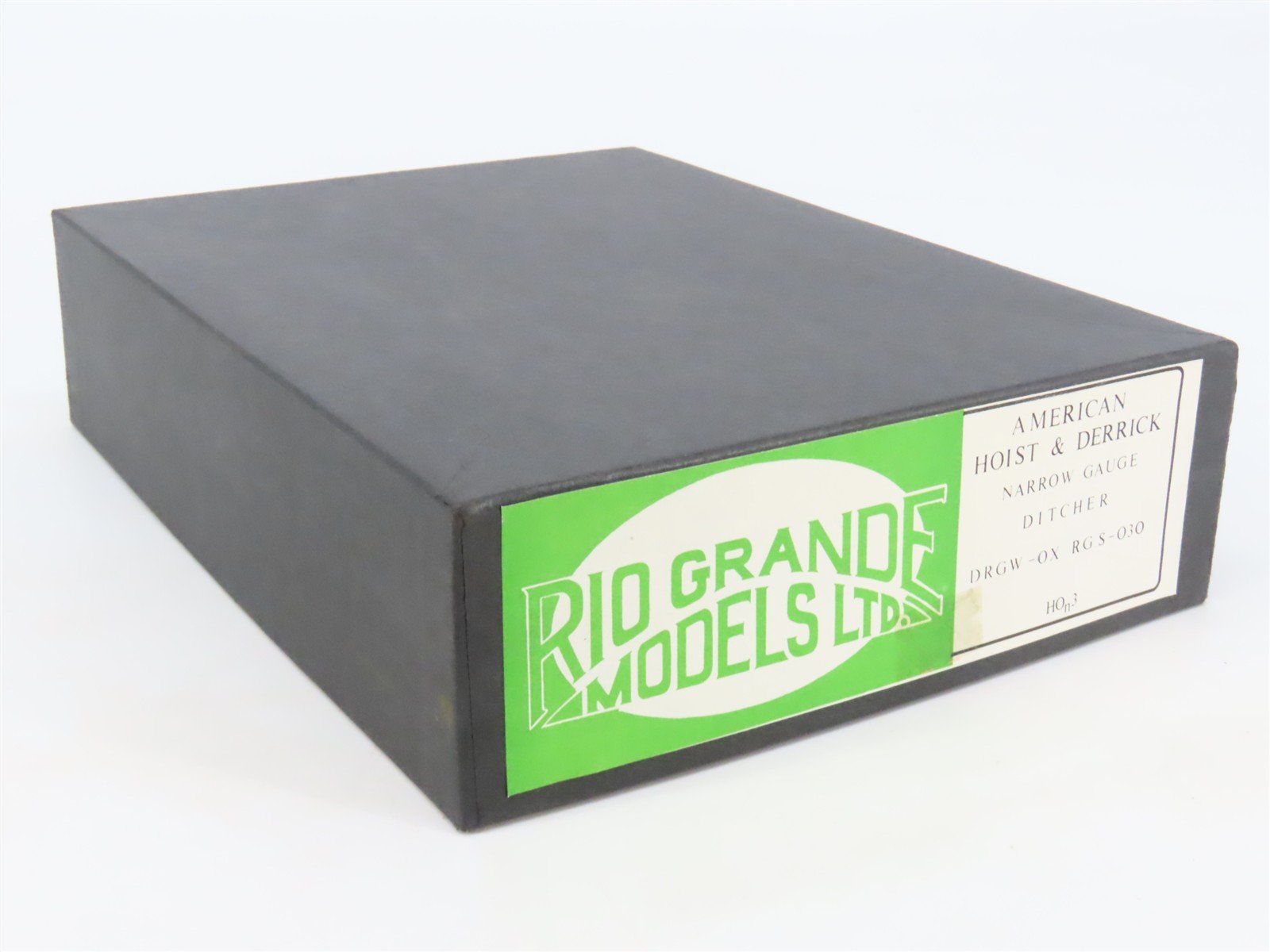 HOn3 Scale Rio Grande Models Kit Undecorated American Hoist & Derrick Ditcher