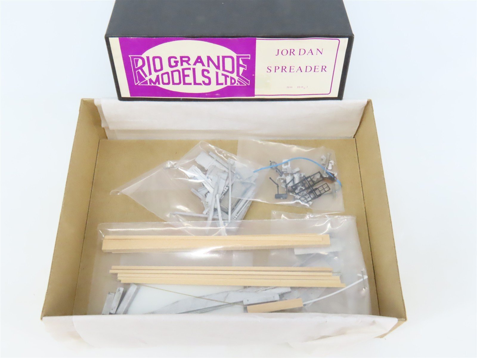 HO/HOn3 Scale Rio Grande Models Craftsman Kit Undecorated Jordan Spreader