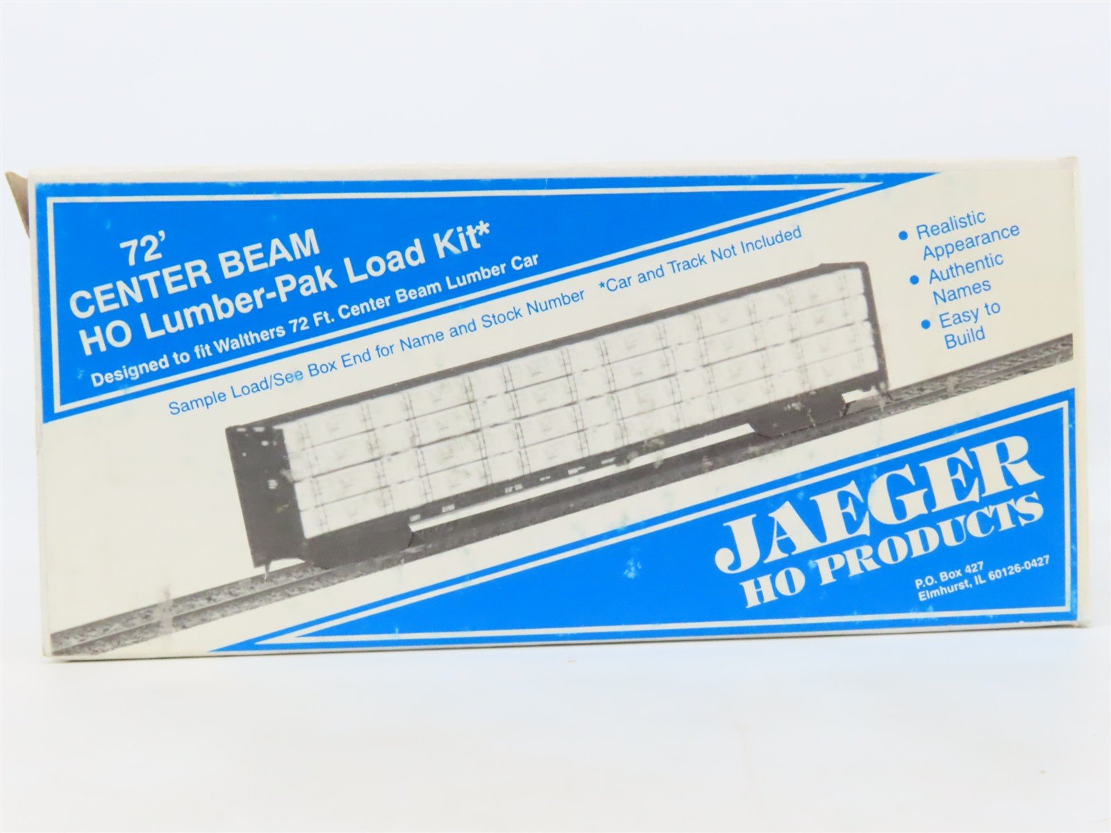 HO Jaeger Kit #6960 Weyerhaeuser Lumber-Pak Freight Load for 72' Centerbeams