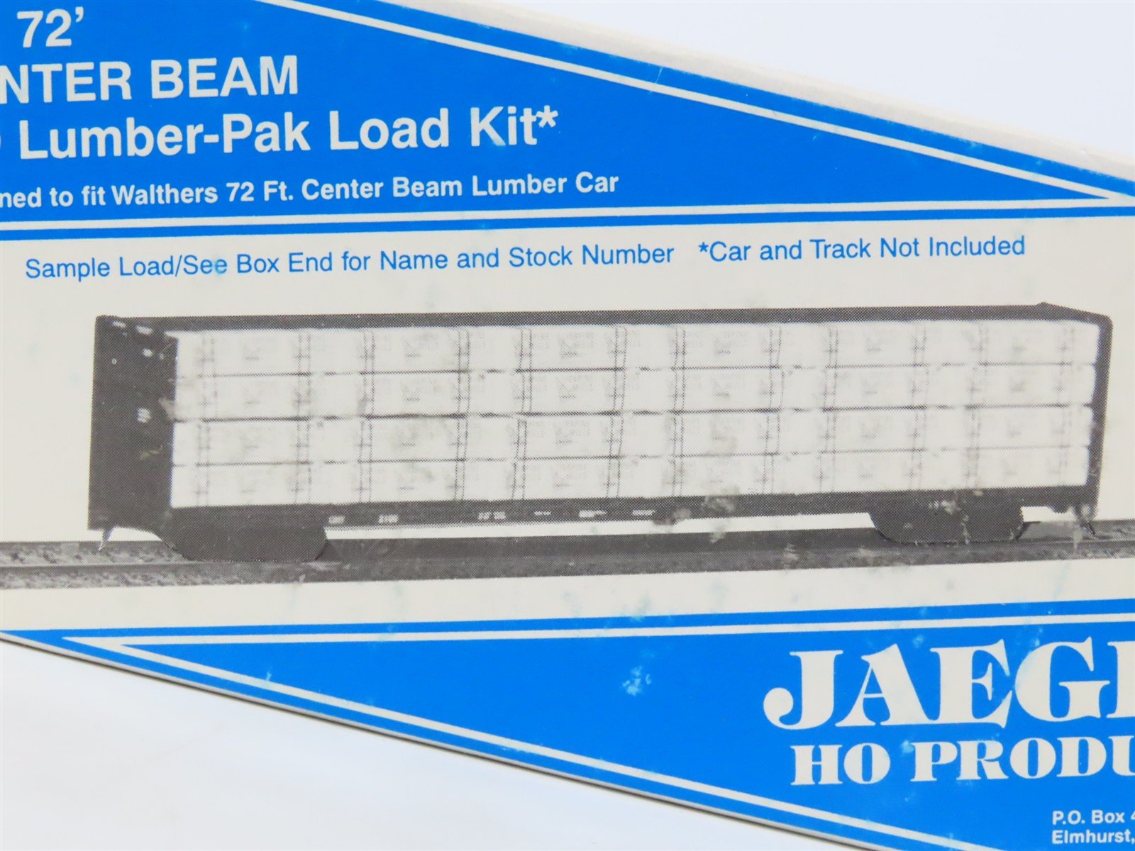 HO Jaeger Kit #6960 Weyerhaeuser Lumber-Pak Freight Load for 72' Centerbeams