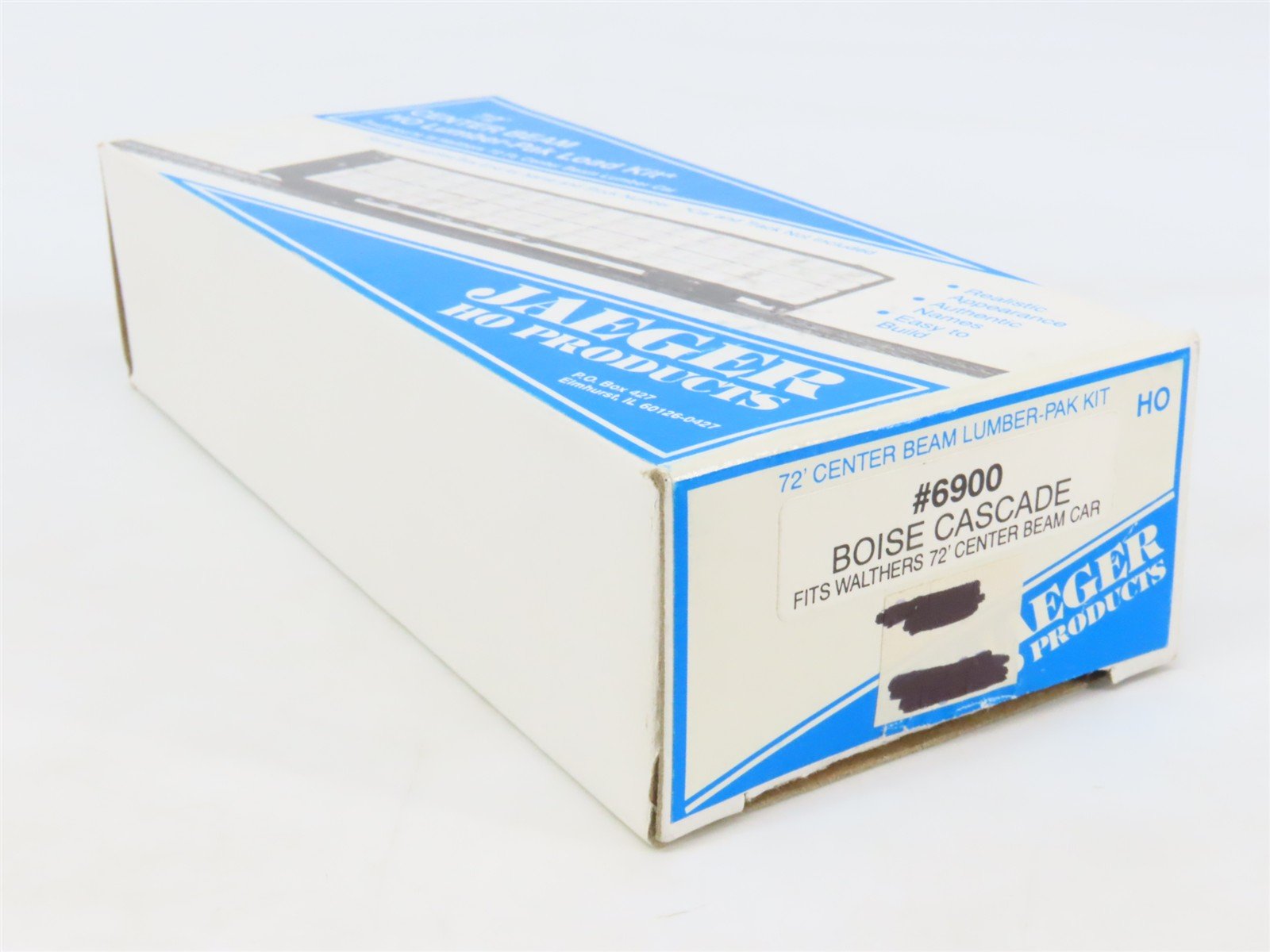 HO Jaeger Kit #6900 Boise Cascade Lumber-Pak Freight Load for 72' Centerbeams