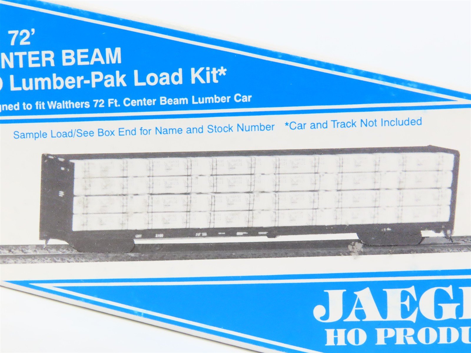 HO Jaeger Kit #6900 Boise Cascade Lumber-Pak Freight Load for 72' Centerbeams