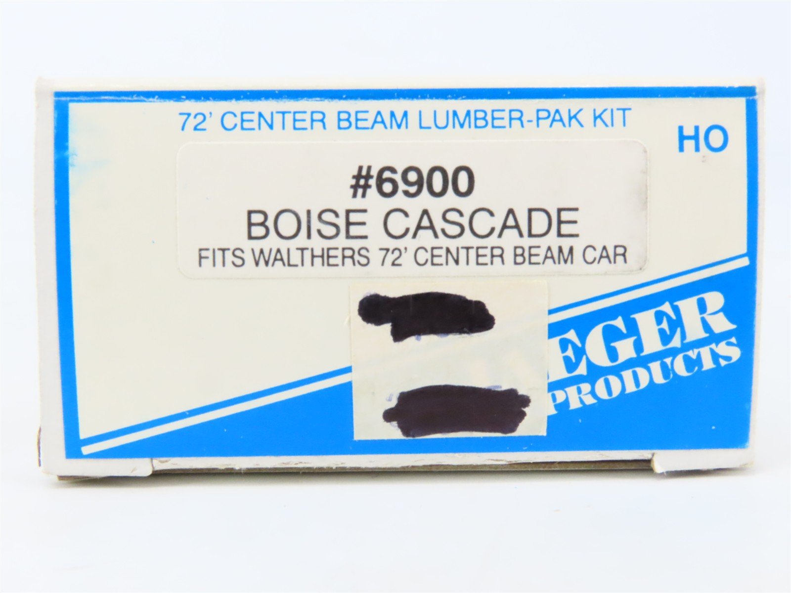 HO Jaeger Kit #6900 Boise Cascade Lumber-Pak Freight Load for 72' Centerbeams