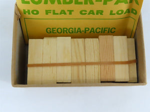 HO Scale Kit Georgia-Pacific Lumber-Pak Freight Load for Flat Cars