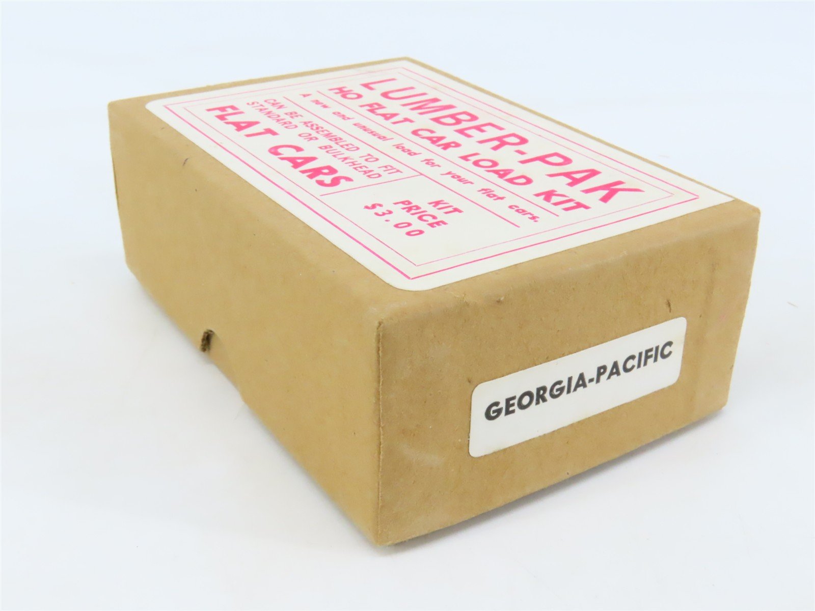 HO Scale Kit Georgia-Pacific Lumber-Pak Freight Load for Flat Cars