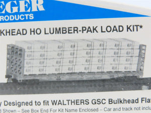 HO Jaeger Kit #6850 Louisiana-Pacific Lumber-Pak Freight Load for Bulkhead Cars